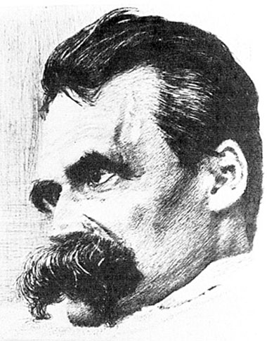 Il filosofo Nietzsche.