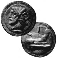 Asse bronzeo moneta base del primo sistema monetario romano