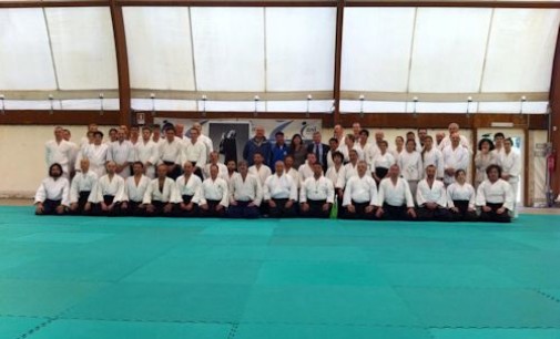 CS-Lanuvio: Stage nazionale di Aikido, grande partecipazione ed entusiasmo