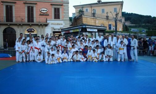 Asd Judo Frascati: oltre centotrenta ragazzi in piazza Roma per il saggio di fine anno