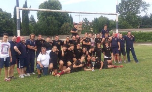 Rugby Città di Frascati, l’Under 16 di Scotti conquista il trofeo interregionale “Cal”