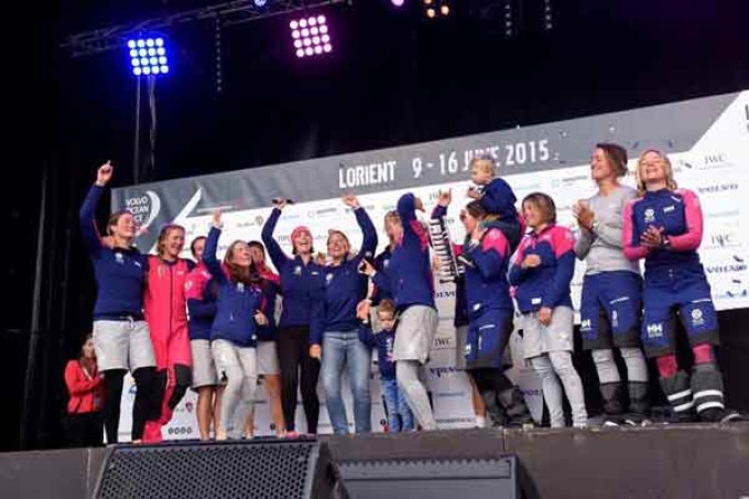 Team SCA vince l’ottava tappa da Lisbona a Lorient della Volvo Ocean Race