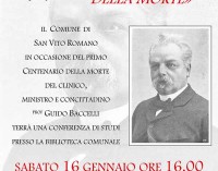 San Vito Romano – Centenario della morte di Guido Baccelli