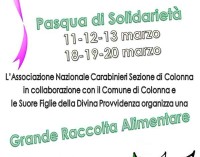 Colonna – Pasqua di solidarietà