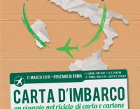 “Carta D’imbarco”: il riciclo di carta e cartone in uno spettacolo teatrale a Genzano di Roma