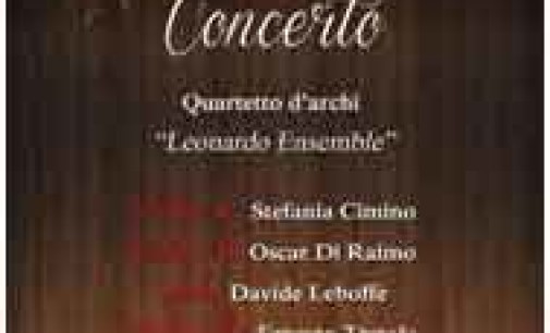 Ardea –  Concerto-Quartetto d’archi “Leonardo Ensemble”