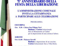 Albano, celebrazioni 25 Aprile – Festa della Liberazione