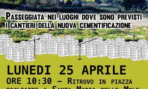 25 aprile: passeggiata di liberazione dal cemento a Marino
