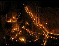 La Notte delle candele a Caffeina, 10000 candele per la degustazione dei piatti tipici dei Cimini