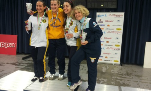Gina Trombetta (Lazio scherma Ariccia) bronzo al compionato Italiano Master