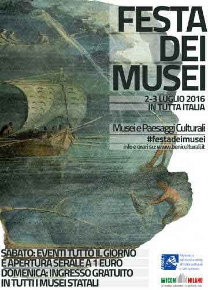 Siti archeologici vesuviani Festa Dei Musei – 2 e 3 luglio 2016