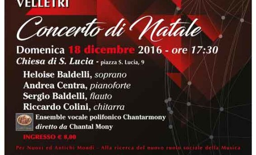 Chiesa Santa Lucia Velletri – “Concerto di Natale”