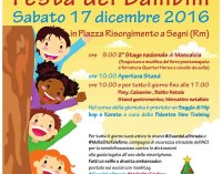 Segni – Torna la “Festa dei Bambini” in Piazza Risorgimento