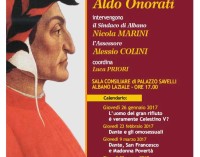 Albano Laziale,  “Lectio Magistralis” sulla Divina Commedia