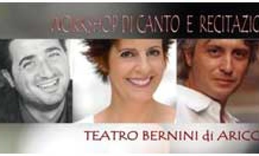 Al Teatro Bernini workshop di Canto e recitazione