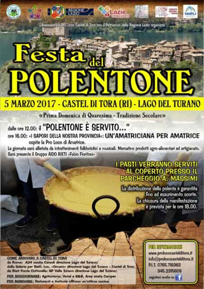 Castel di Tora apre le sue porte per celebrare il prelibato polentone