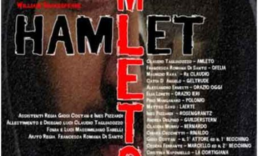 “Amleto”  al Teatro Giulanco di S. Cesareo!