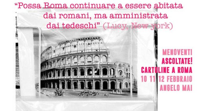 ASCOLTATE! Cartoline a Roma