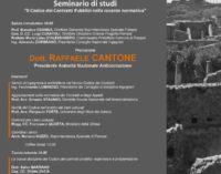 Pompei – Seminario di Studi “Il Codice dei Contratti Pubblici nella recente normativa”