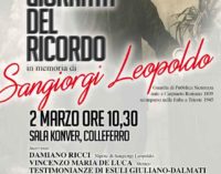 Colleferro – “Giornata del Ricordo”, in memoria di Leopoldo Sangiorgi