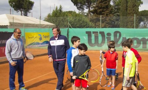 Tc New Country Club Frascati (tennis), circa 300 partecipanti per l’allenamento con Panatta