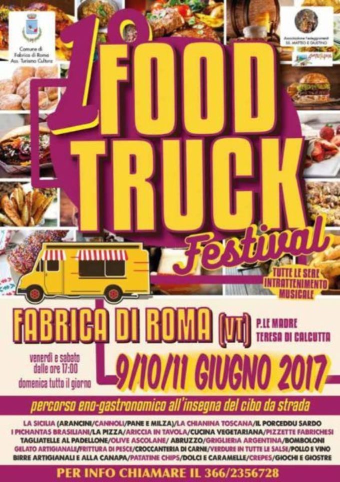 Tutte le specialità Made in Italy al festival del cibo di strada di Fabrica