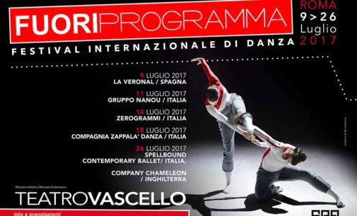 Teatro Vascello – Fuori Programma.  Festival Internazionale Di Danza Contemporanea