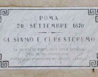 Roma, 20 settembre 1870,  ricordate?