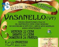 Vie del Gusto, sette tappe alla scoperta delle tipicità locali di Vasanello