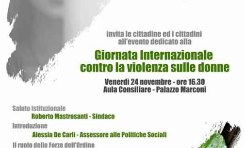 Frascati, un convegno per celebrare la Giornata internazionale sulla violenza contro le donne