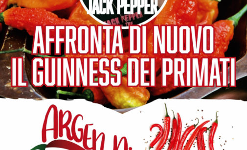 Jack Pepper  tenterà di nuovo a Tarquinia il Guinness Mondiale dei Primati