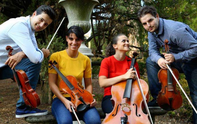 Il Quartetto Guadagnini, premiato dalla critica come miglior giovane ensemble
