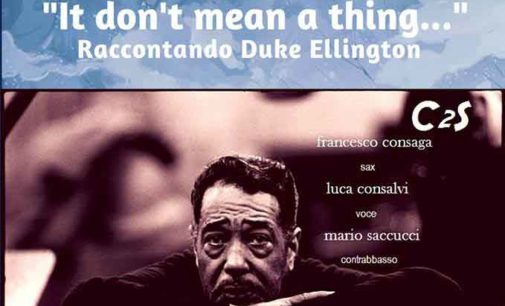 Duke Ellington: “It don’t mean a thing” con il trio Saccucci, Consalvi, Consaga alla Biblioteca di Lanuvio