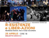 R-Esistenze e Liber-Azioni 25 aprile ore 18 Teatro Tor Bella Monaca