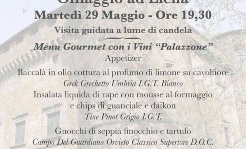 Vasanello (Vt) – “Omaggio ad Elena” cena gourmet e visita a lume di candela al Castello Orsini