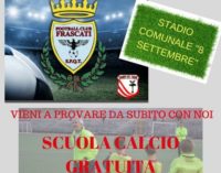Football Club Frascati (Scuola calcio), Marcelli: «Ottimi riscontri per l’iniziativa della prova gratis»