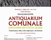 Cineto Romano – Antiquarium comunale “Giovanni Battista Ulisse”