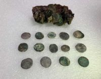 Pompei – Tesoro di monete del fuggiasco