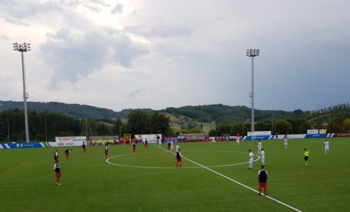Il Trastevere tiene testa alla Sambenedettese, 1-1 nel match amichevole ad Amatrice