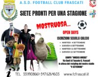 Football Club Frascati: lunedì si inizia con l’agonistica, martedì primi Open day Scuola calcio