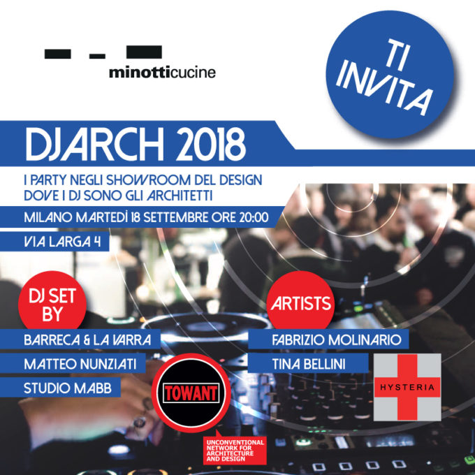 L’ARTE DI HYSTERIA ART GALLERY INCONTRA LA MUSICA DELLA DJ ARCH NIGHT 2018