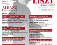Albano Laziale, 13 ottobre si apre il Festival Liszt 2018
