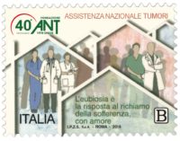POSTE ITALIANE: Emissione francobolli Associazione Italiana Sclerosi Multipla e Assistenza Nazionale Tumori