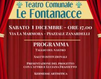 ROCCA PRIORA, si inaugura il Teatro Comunale “Le Fontanacce”