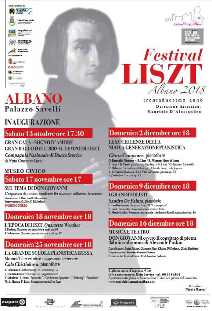 Albano Laziale, 17 novembre conferenza “Don Giovanni, l’equivoco di un mito moderno fra musica e influenze letterarie”