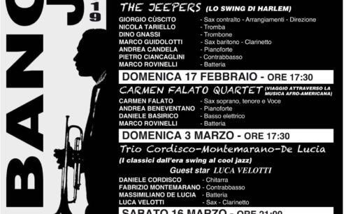 Albano Laziale: dal 3 febbraio la X^ edizione di Albano Jazz a Palazzo Savelli