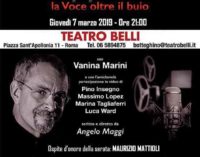 Teatro Belli – Il DoppiAttore (La Voce oltre il buio)