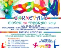Carnevale 2019  Il Giovedì Grasso nella Rete d’Imprese Robinie