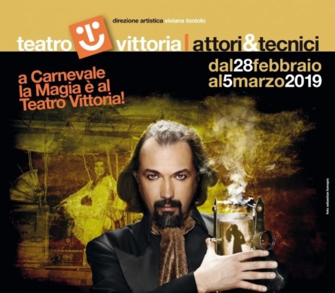 A Carnevale vivi la magia al Teatro Vittoria con “L’Illusionista” | dal 28 febbraio al 5 marzo | Roma