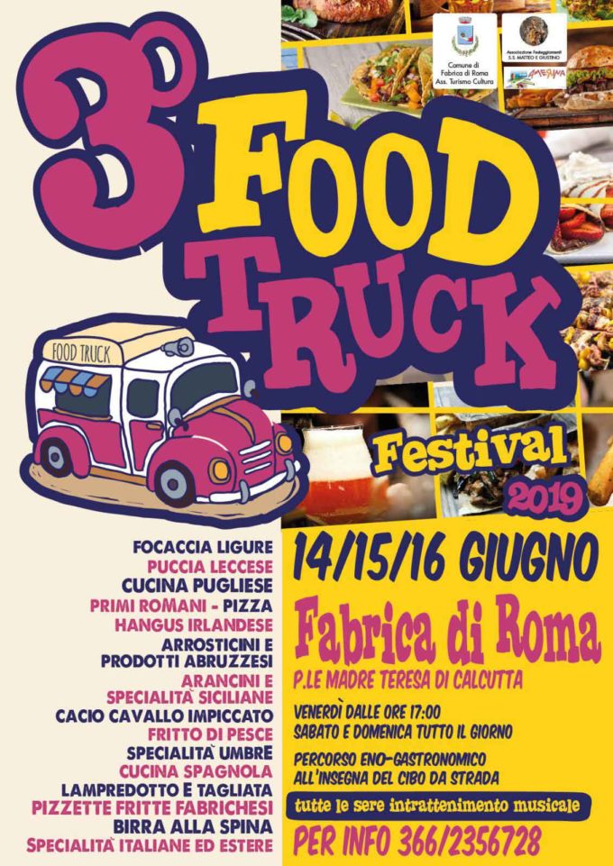 Truck Food Festival, a Fabrica tutto il meglio del cibo da strada